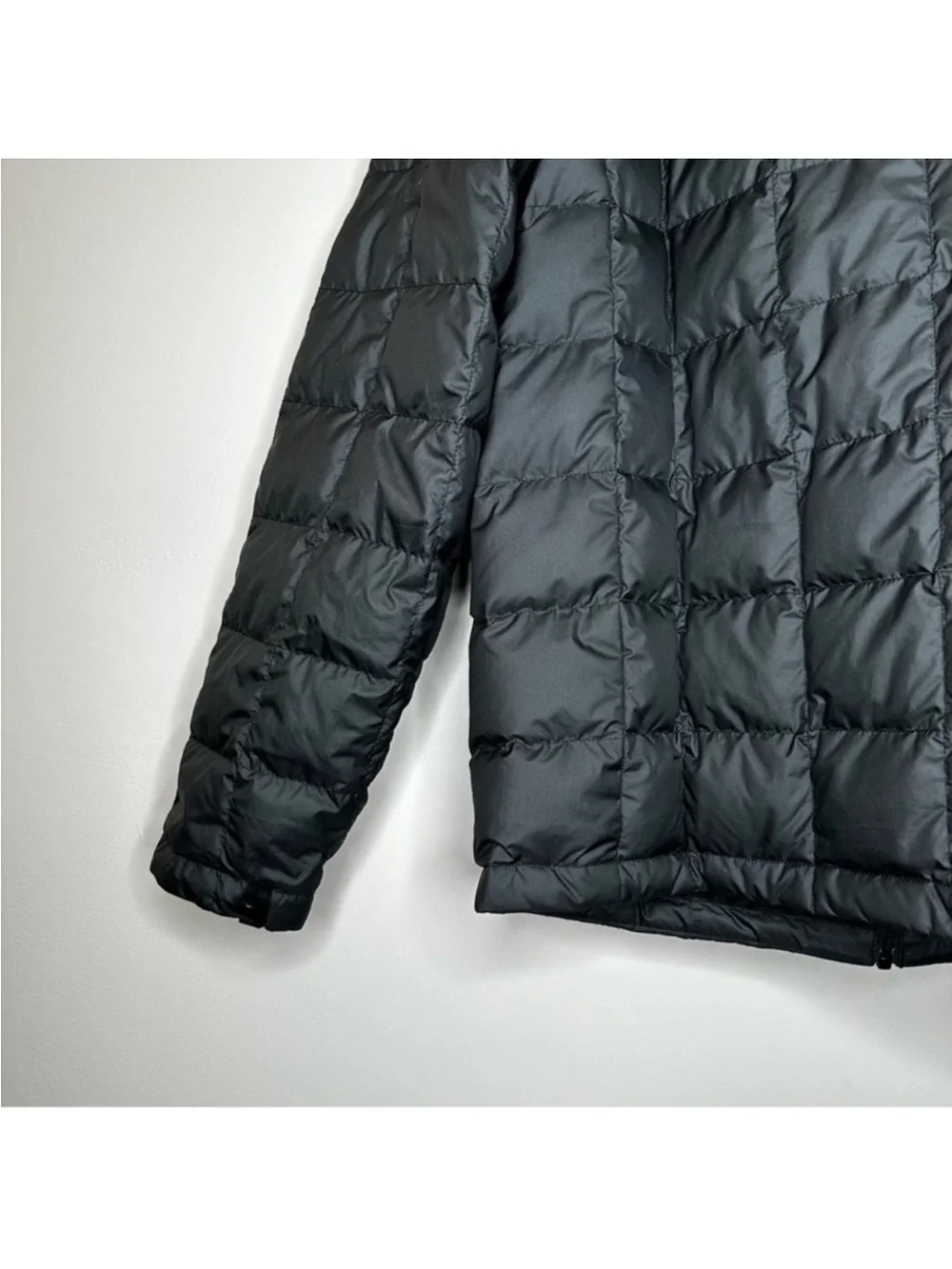 The North Face Black Quilted Down Jacket